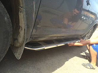 Бічні пороги "Vision" Audi Q5 2008+ Аудіок'ю5 