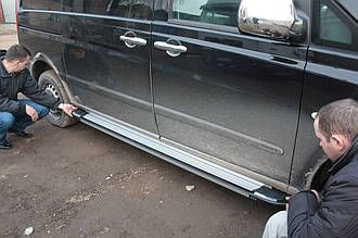 Бічні пороги майданчик "Rainbow" Mercedes Vito W640/W447 2014+
