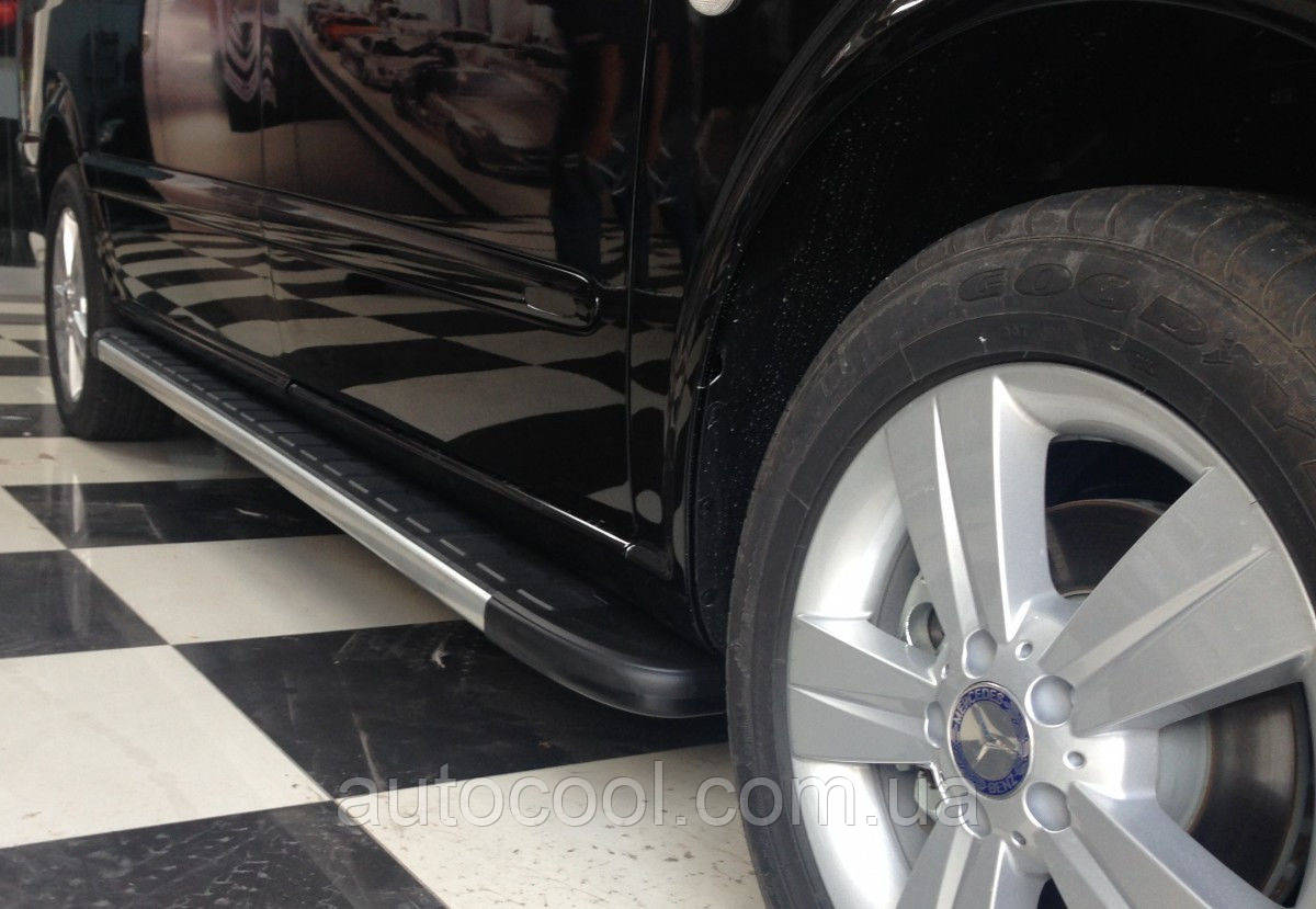Бічні пороги майданчик Chevrolet Captiva 2006+ г.в. Шевролет Каптіва