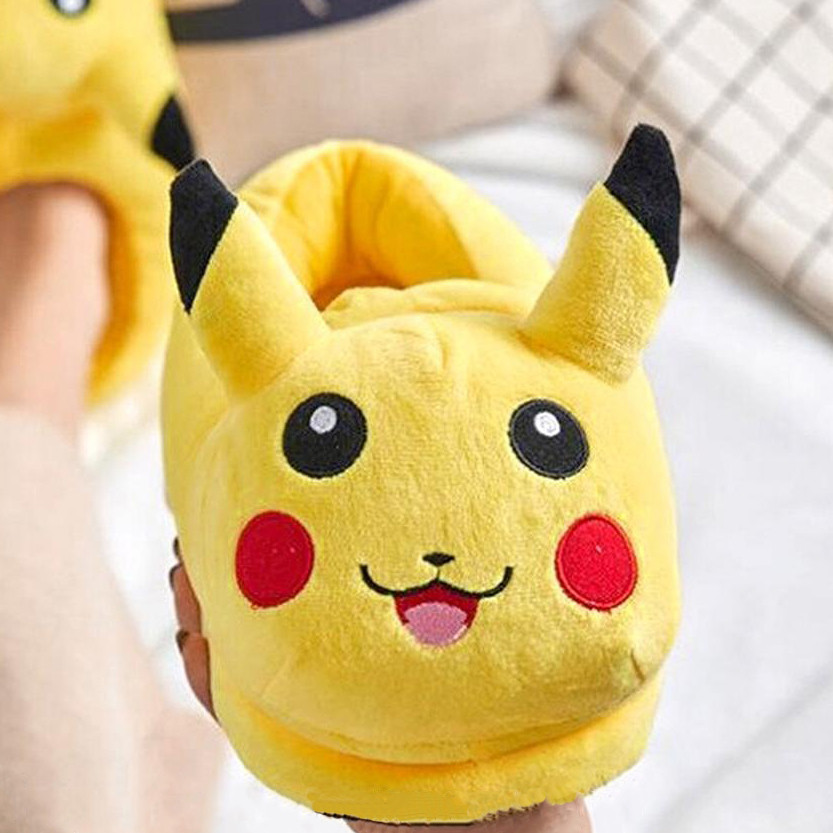 Домашні тапочки Пікачу для кігурумі розмір 36/40 (27 см устілка), фото 1