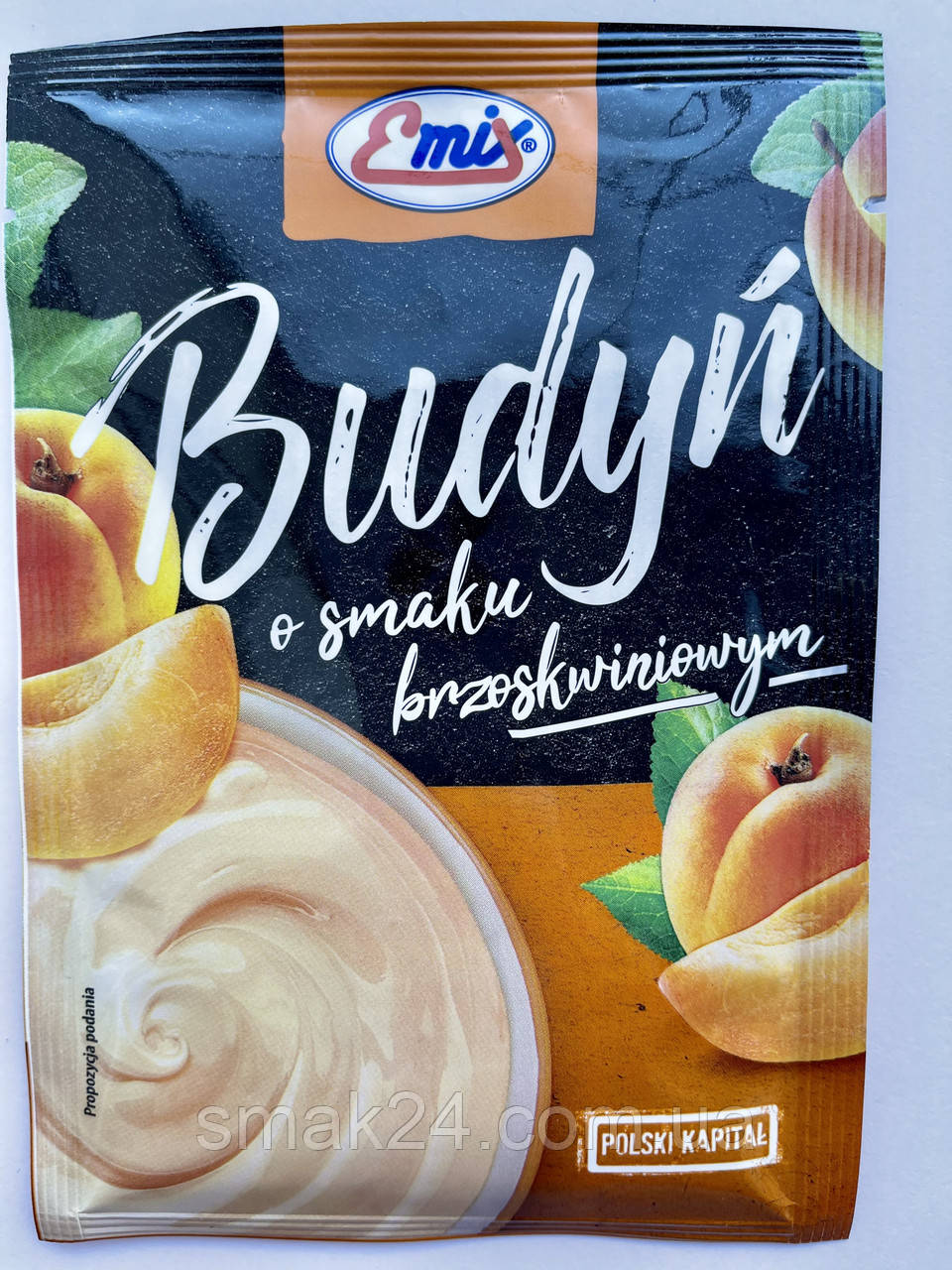 Пудинг со вкусом Персика Emix Budyn Польша 40 г - фото 1 - id-p348074611