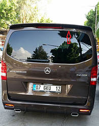 Спойлер багажника (козирок) Mercedes Vito W447
