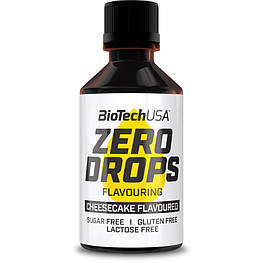 Підсолоджувач Zero Drops BioTech 50 мл Чізкейк