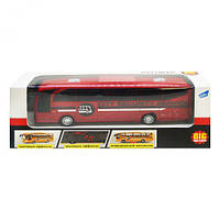 Автобус игрушка на батарейках (красный), игрушка туристический автобус, Игрушечные автобусы