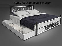 Диван металевий Самшит Білий 80 * 190 см (Tenero TM), фото 3