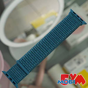Ремінець Apple Watch 38/40mm Nylon Sport Loop зелений/Pine Green
