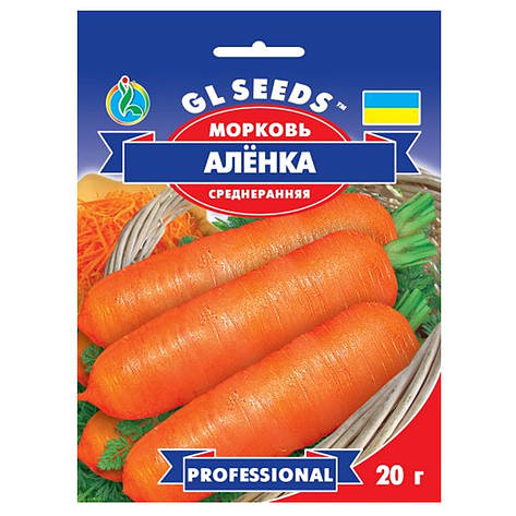 Насіння морква Оленка 20 г GL Seeds, фото 1