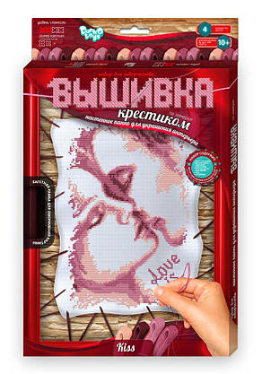 Набір для творчості "Вишивка хрестиком на розтяжці" Danko Toys, фото 5