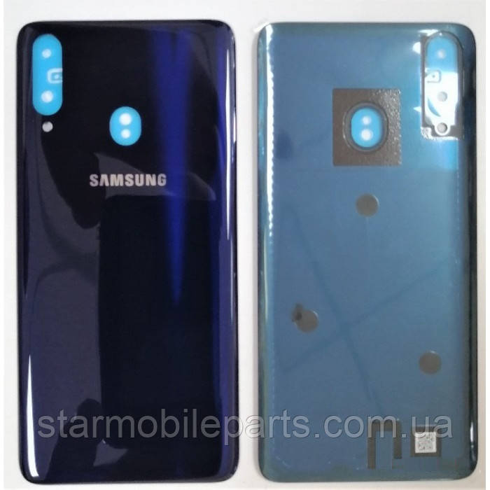 Задня кришка для Samsung A207 Galaxy A20s (2019) синя