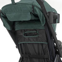 Коляска дитяча M 3409 FAVORIT v.2 Forest Green, фото 6