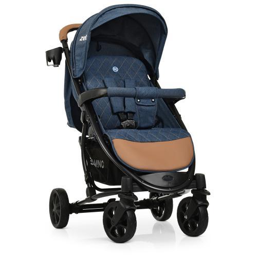 Коляска дитяча ME 1011L ZETA Denim Blue