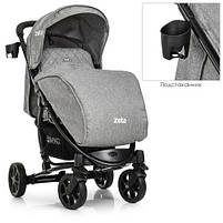Коляска дитяча ME 1011L ZETA Denim Silver, фото 3