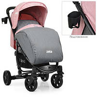 Коляска дитяча ME 1011L ZETA Pale Pink, фото 3