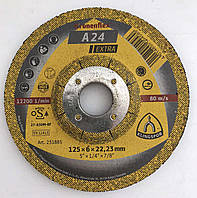 Круг зачисний для металу Kronenflex A24 EXTRA 125*6*22,23