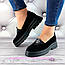 Туфлі жіночі чорні, замшеві К 1378, фото 2