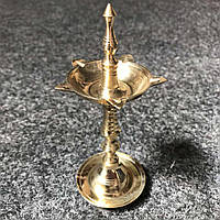 Світильник для Пуджі високий (5 фіт. ст. 14,5 см) УТ-00004376, Світильник для Пуджі, Puja Dia Lamp, Аюрведа