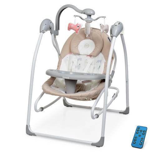 Гойдалка-шезлонг ME 1028 SENSA Bear Beige