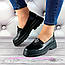 Туфлі жіночі чорні, шкіряні К 1378, фото 2