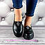 Туфлі жіночі чорні, шкіряні К 1378, фото 3