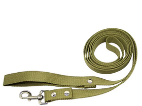 Повідець брезентовий 30мм/1,5 м для собак Фауна 302115