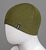 Шапка чоловіча без відвороту (S2102), Хакі, фото 2