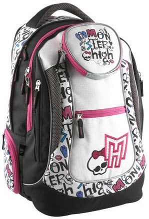 Рюкзак шкільний KITE Monster High MH14-804K