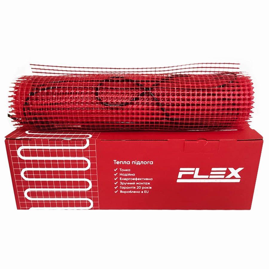 Електрична тепла підлога мат FLEX EHM ( 4.5 м. кв) тонкий двожильний потужний 175W/m2