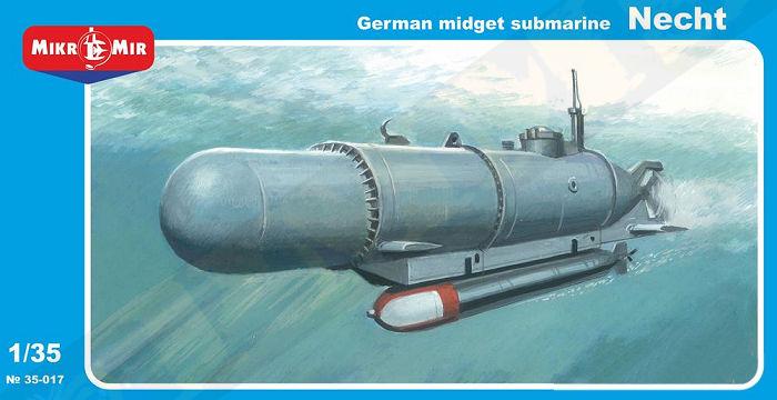 Пластикова модель 1/35 Mikro Mir 35-017 німецький підводний човен Necht