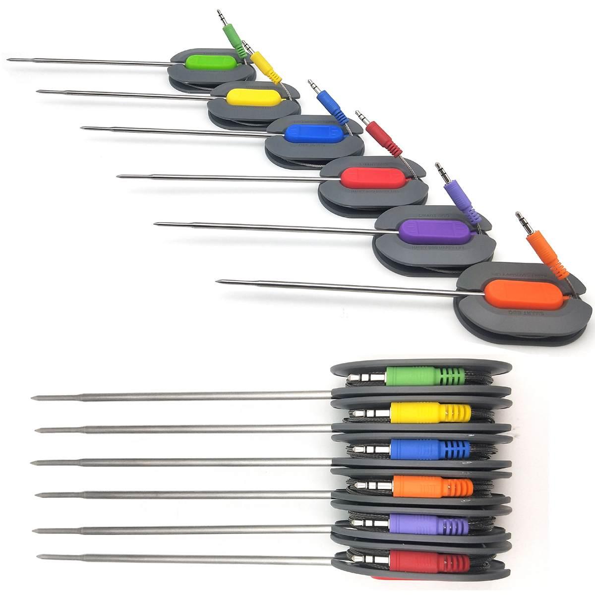 Набір щупів термометра для м'яса 6 штук Finether No1389, фото 1