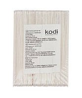 Kodi Professional Набор прямых минеральных пилок для ногтей, 100/100 грит, 50 шт