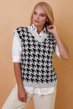 Жіноча жилетка «Галаксія» L, Сірий