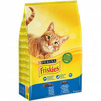 Фріскіс Friskies корм для кішок з лососем, 10 кг