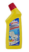 Засіб для чищення унітазів та санітарно - технічного обладнання (Хлорний) 750мл - Сан Клін
