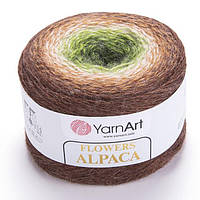 Пряжа YarnArt Flowers Alpaca