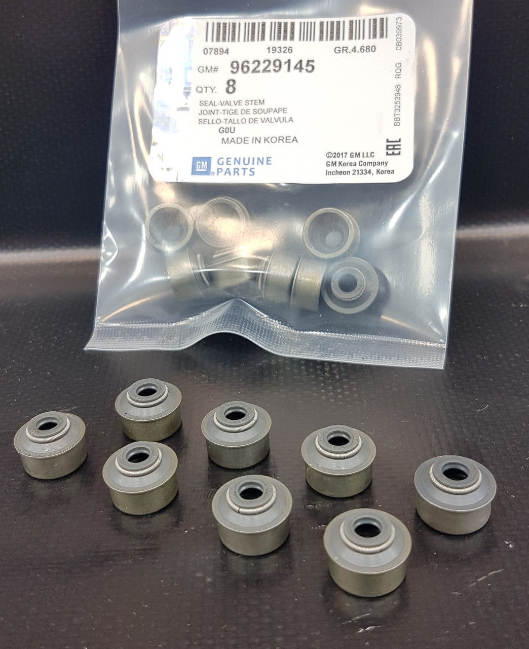 Сальник клапана Авео 1,5 (комплект) GM Корея, фото 1