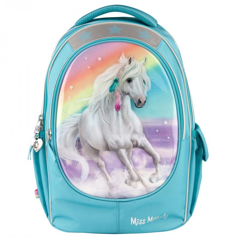 Рюкзак Top Model Miss Melody RAINBOW - портфель шкільний Топ Модель Веселка з конячкою Depesche (11054)