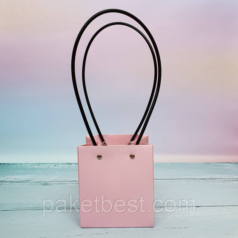 Пакет для квітів (S) 13 см Рожевий (10 шт./пач.)