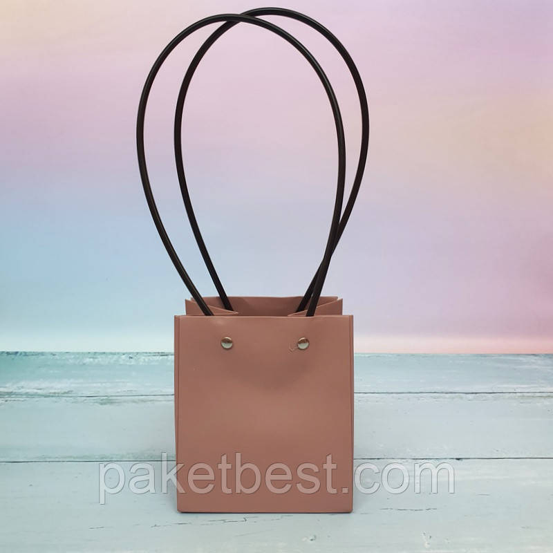 Пакет для квітів (S) 13см Молочний шоколад(10шт/уп)