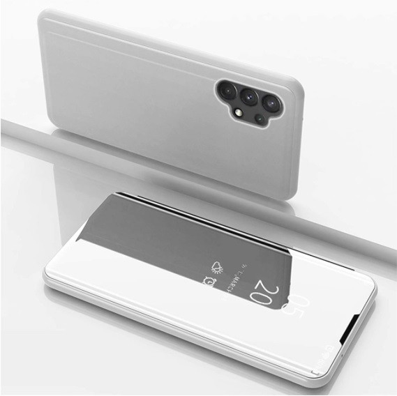 Чохол-книжка Mirror для Samsung Galaxy A72 / A725F Дзеркальна Срібло