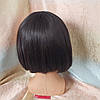 Перука пряме каре термоволосся шоколадний SW501t-6, фото 3