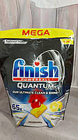 Finish Quantum Ultimate таблетки для посудомоечных машин 65 шт. Лимон