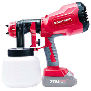 Краскопульт акумуляторний Worcraft CSG-S20LiA