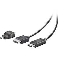 Кабель 1.8м Insignia - 6' Mini/Micro HDMI Cable - Black
