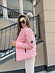 Коротка жіноча рожева куртка весняна, фото 4