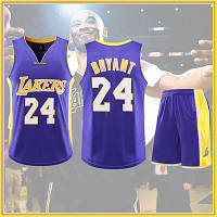Баскетбольная Форма фиолетовая Коби Брайант 24 Лейкерс Kobe Bryant Los Angeles Lakers