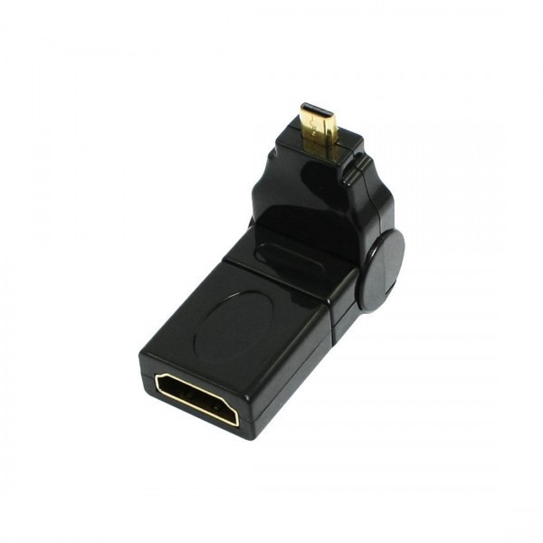 Переходник HDMI F/micro HDMI M 360° - фото 3 - id-p1467908452