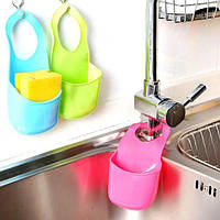Подвесной силиконовый органайзер для ванной и кухни