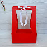 Флористичний  кошик (Червона)