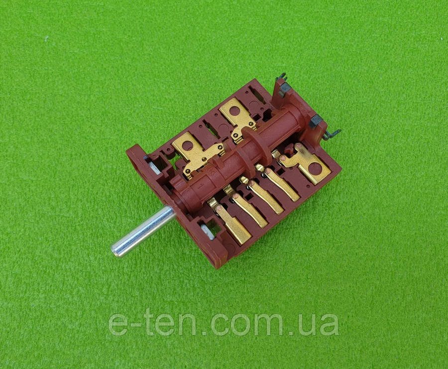 Перемикач трипозиційний AC604A (AC6) вал 604 / 16 А / 250 V / T150 (контакти зовні 7 + 4) ARGESON,Туреччина