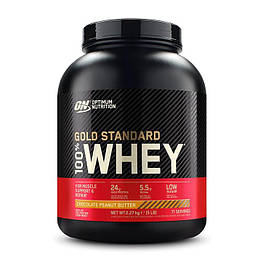 Протеїн 100% Whey Gold Standard Optimum Nutrition 2.27 кг Шоколад - Арахісова паста